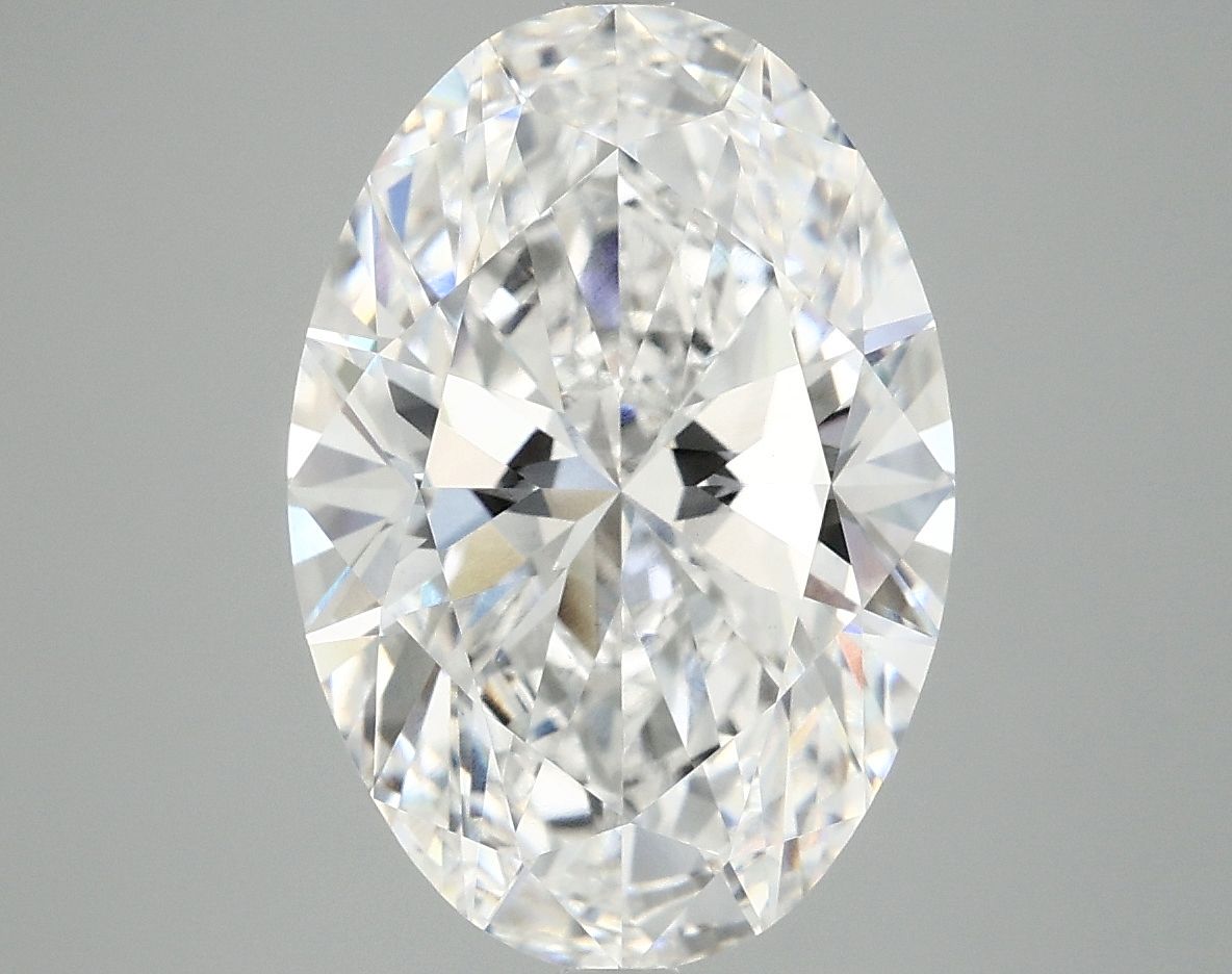 5.04 ct. oval Lab Grown Diamond front image