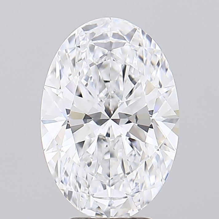 3.28 ct. oval Lab Grown Diamond front image