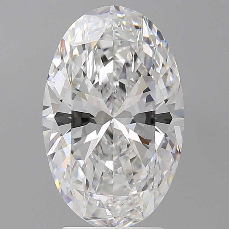 3.50 ct. oval Lab Grown Diamond front image
