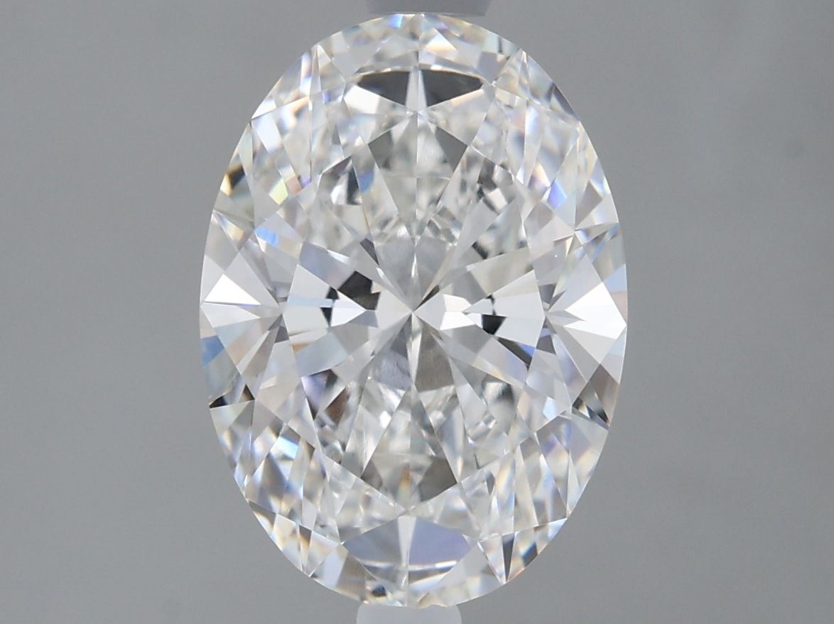 2.01 ct. oval Lab Grown Diamond front image