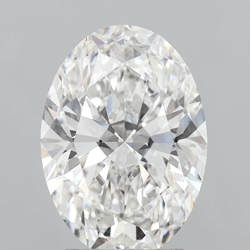 3.08 ct. oval Lab Grown Diamond front image