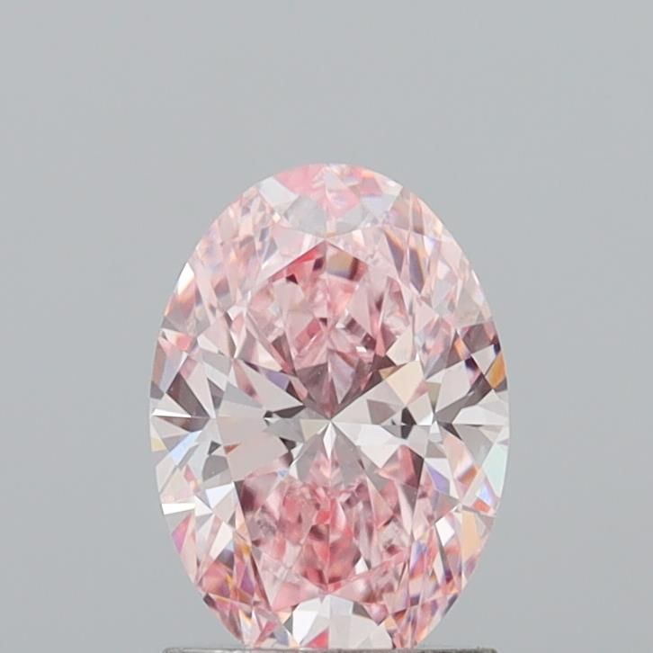 1.52 CT Fancy Vivid Pink OVAL