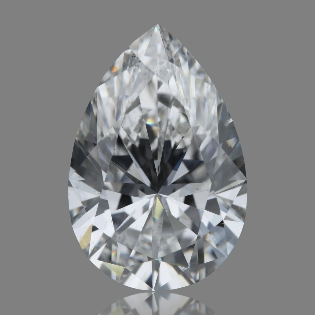 3.07 carat f VS2 EX Cut IGI pear diamond