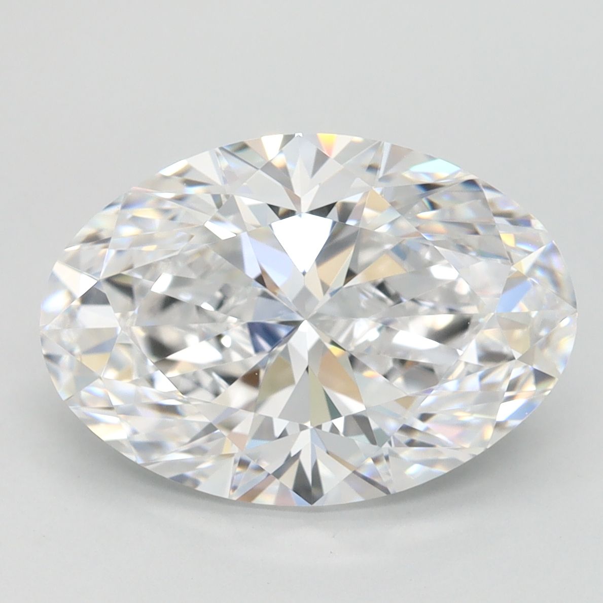 3.73 ct. oval Lab Grown Diamond front image