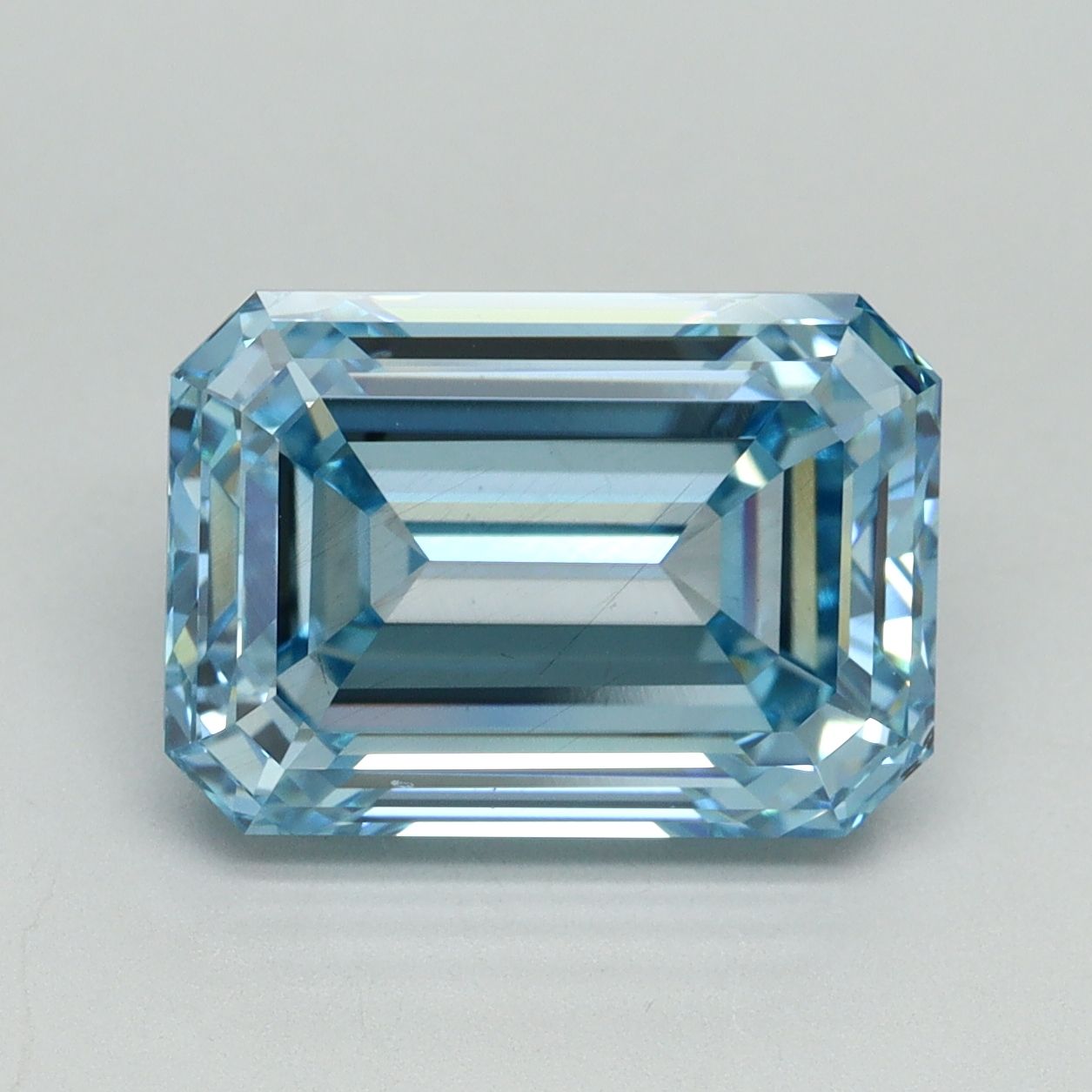 5.57 ct. emerald Lab Grown Diamond front image