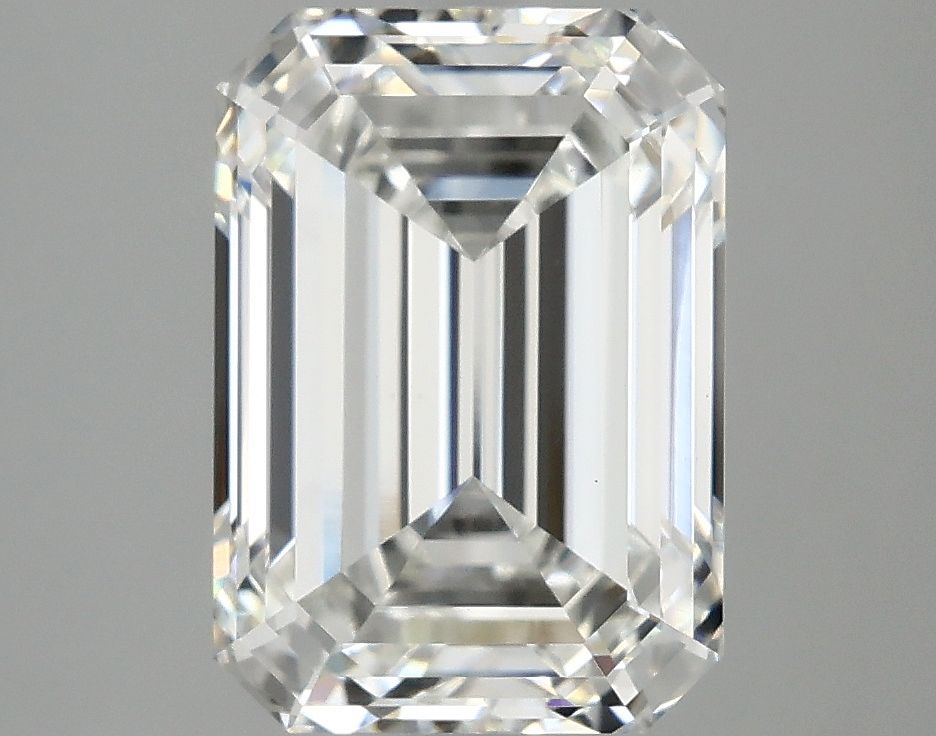 4.09 ct. emerald Lab Grown Diamond front image