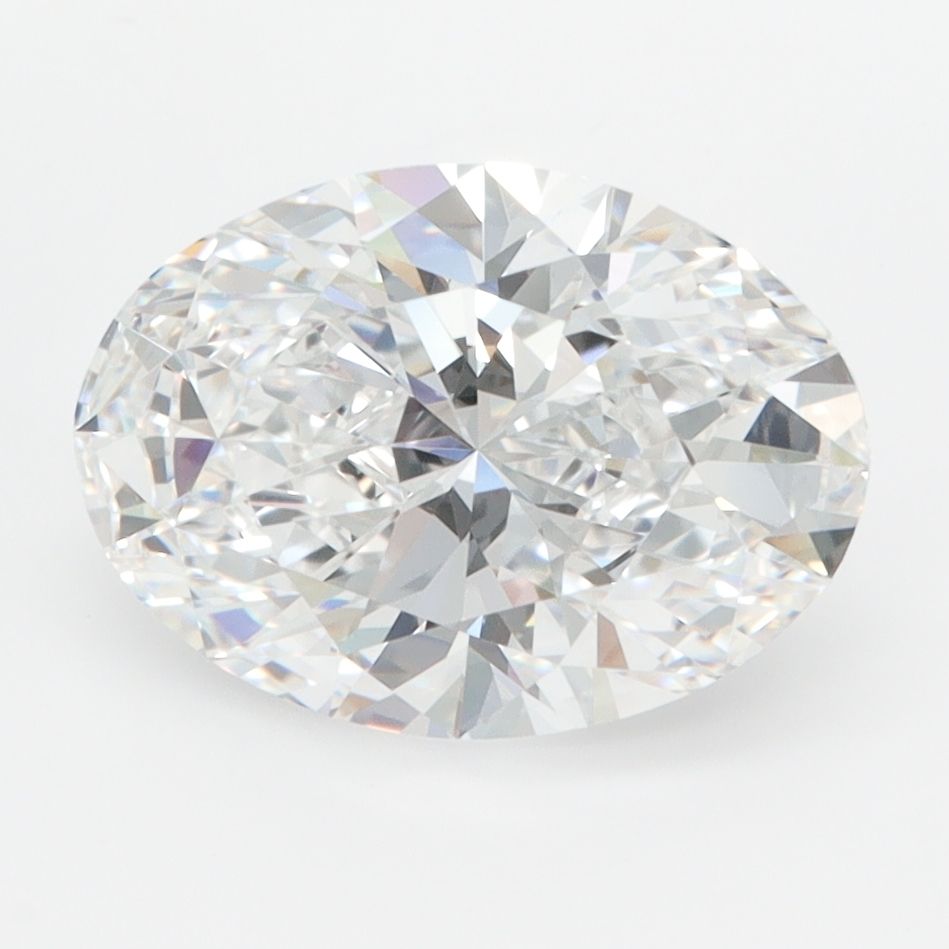 2.76 ct. oval Lab Grown Diamond front image