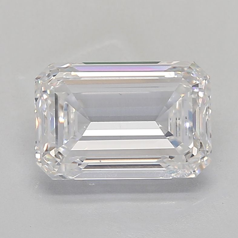 6.01 ct. emerald Lab Grown Diamond front image