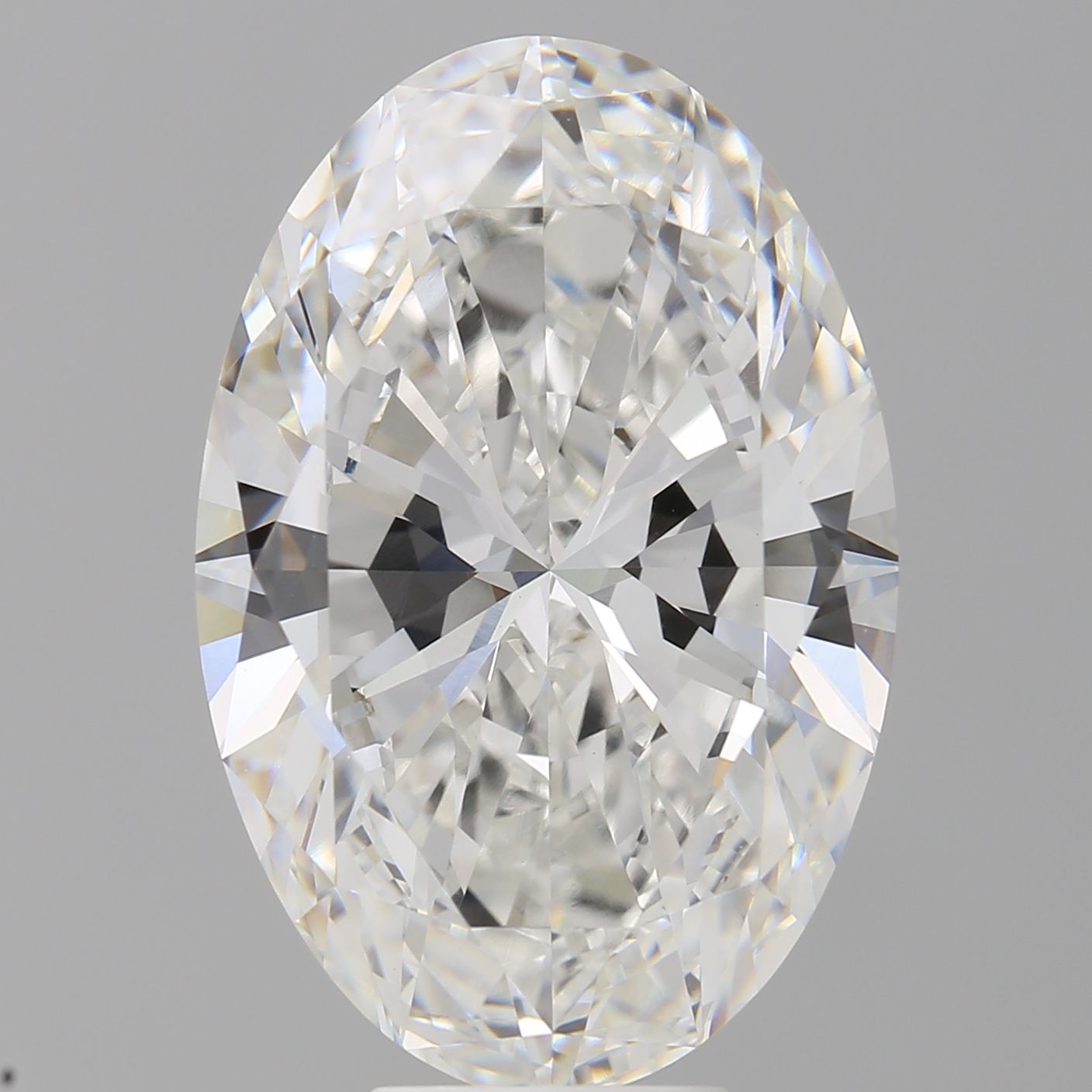 9.03 ct. oval Lab Grown Diamond front image