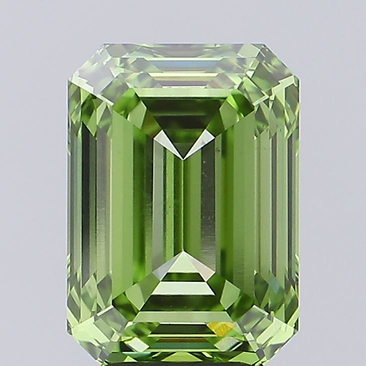 5.07 ct. emerald Lab Grown Diamond front image