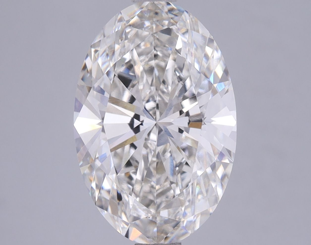 3.41 ct. oval Lab Grown Diamond front image