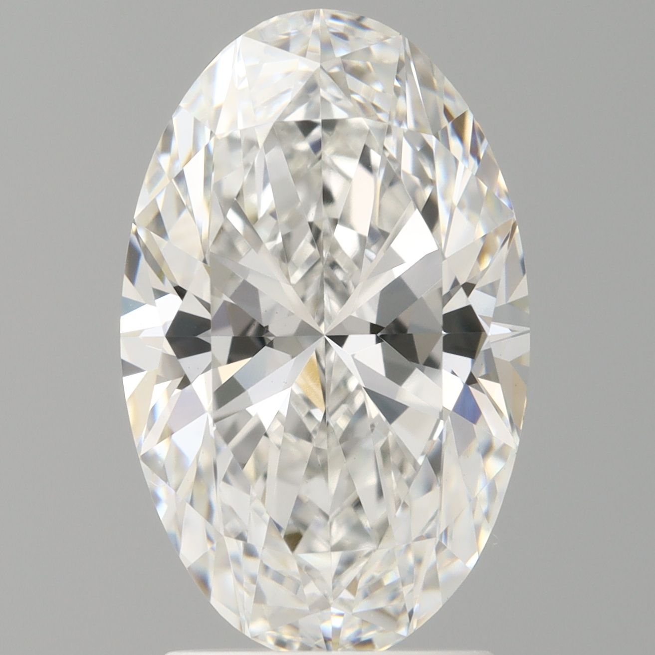 2.60 ct. oval Lab Grown Diamond front image