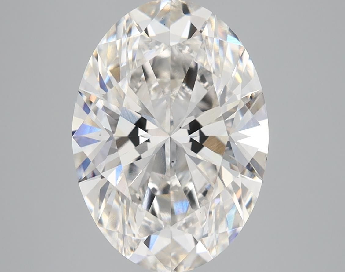 3.72 ct. oval Lab Grown Diamond front image