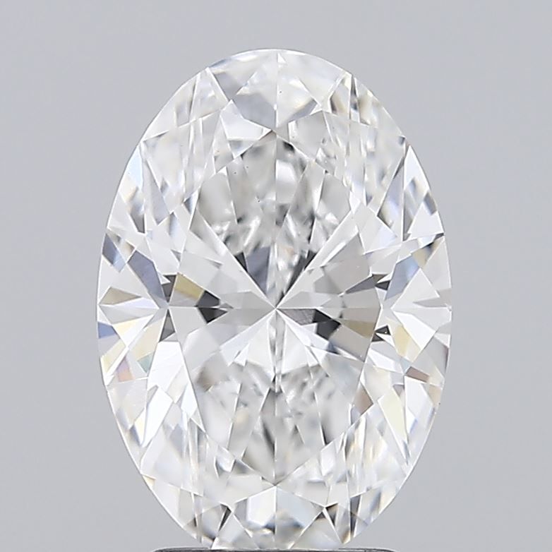 2.70 ct. oval Lab Grown Diamond front image