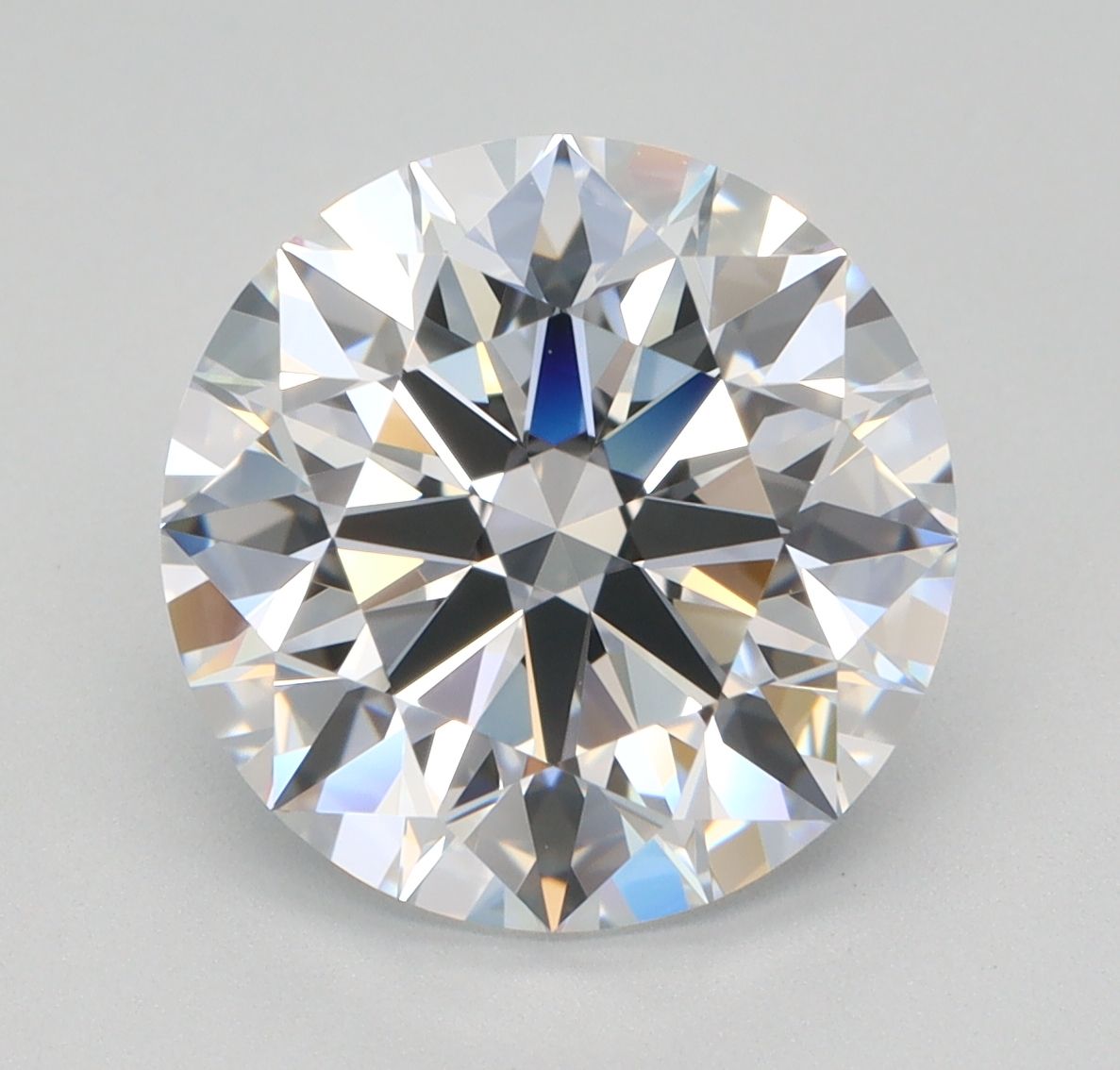 Diamant Rond 3.15 ct - Couleur D - Pureté VVS1
