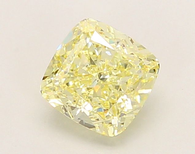 1.04 CT Fancy Yellow CUSHION MODIFIED