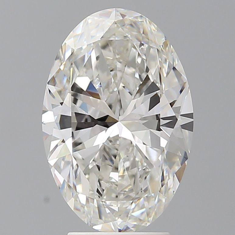 4.03 ct. oval Lab Grown Diamond front image