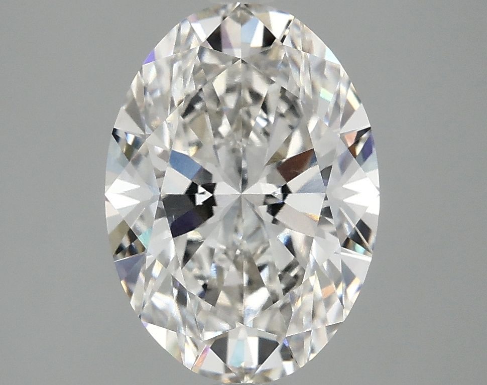 3.02 ct. oval Lab Grown Diamond front image