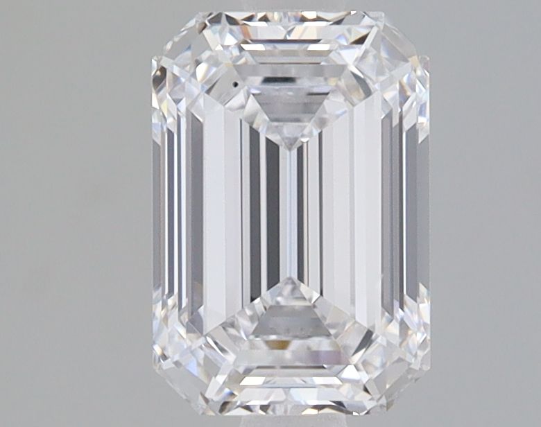 Diamant Émeraude 1.54 ct - Couleur D - Pureté VS2