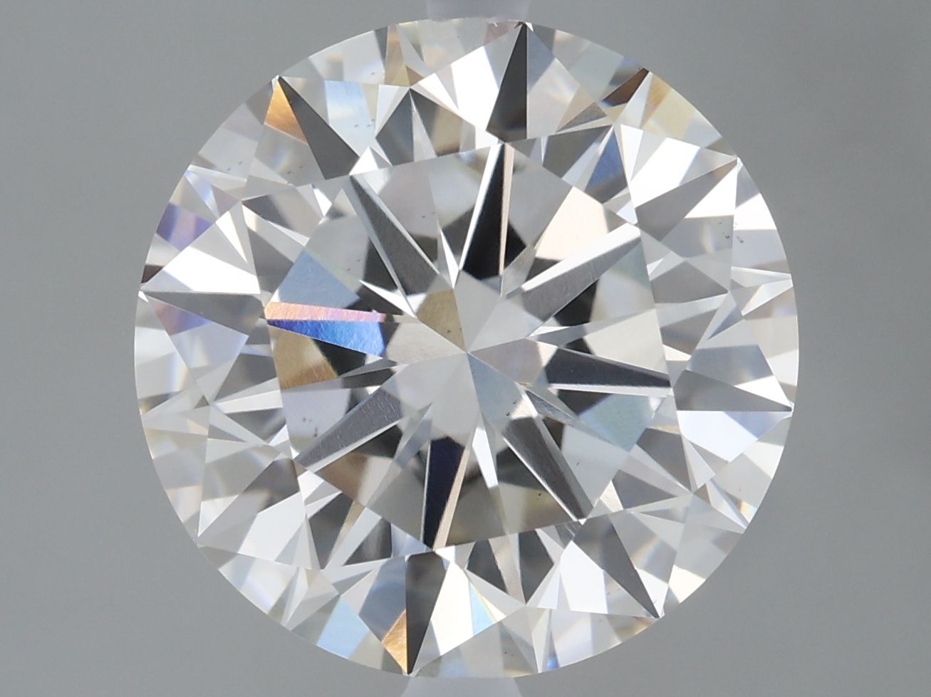 5.02 ct. round Lab Grown Diamond front image