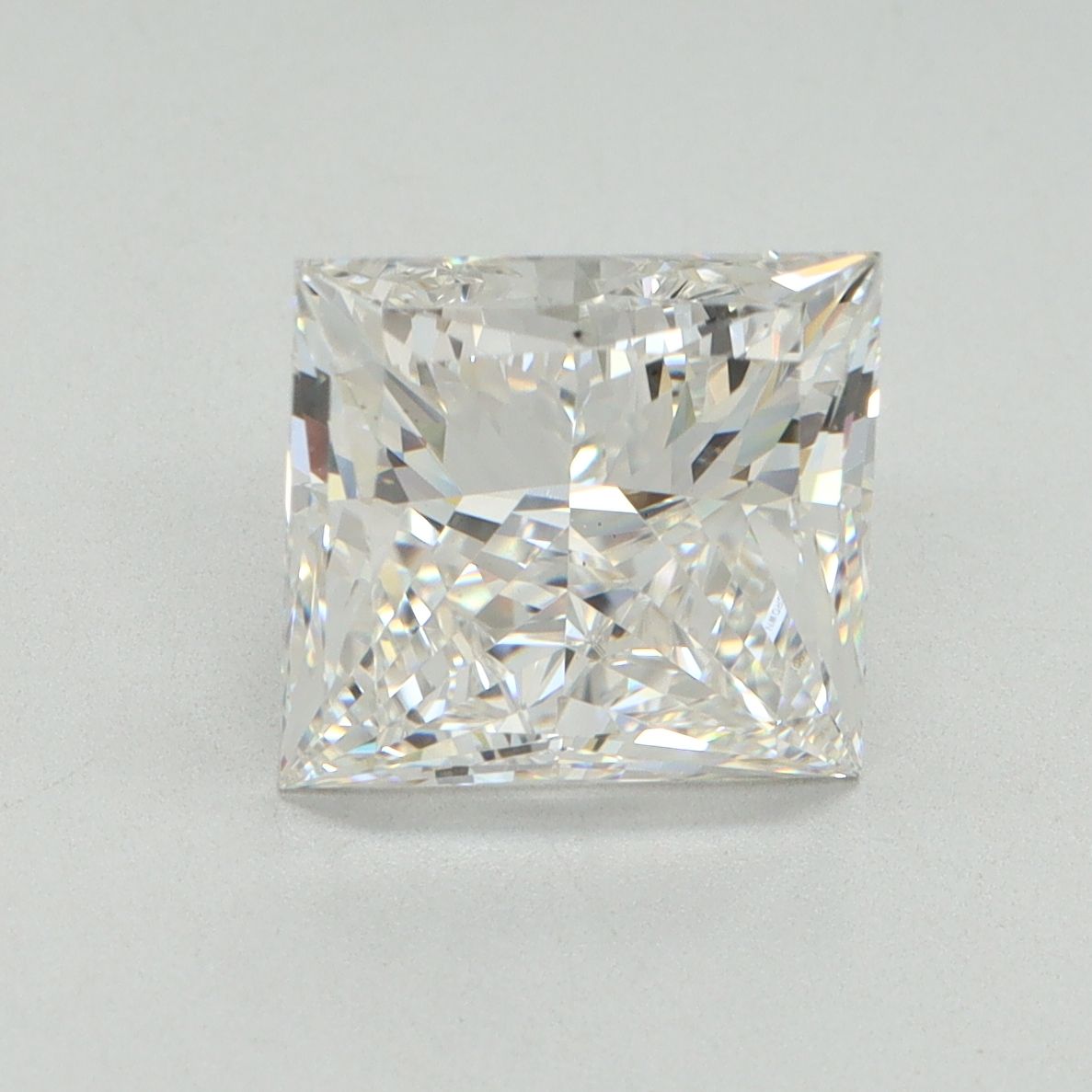3.58 ct. princess Lab Grown Diamond front image