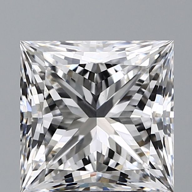 4.07 ct. princess Lab Grown Diamond front image