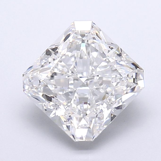 3.64 ct lab-grown Square radiant Diamond