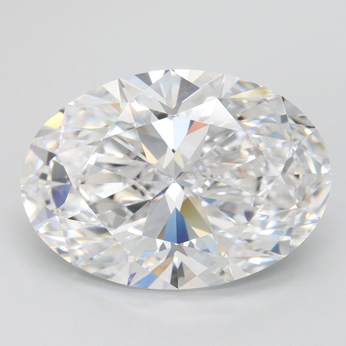 4.10 ct. oval Lab Grown Diamond front image