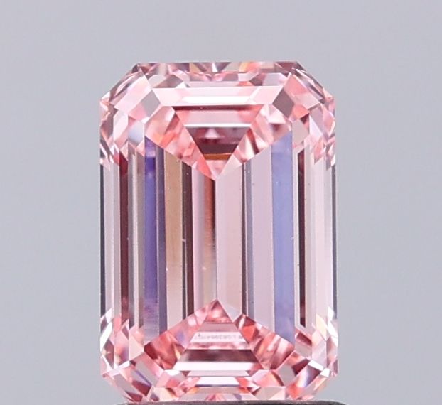 1.46 CT Fancy Intense Pink EMERALD