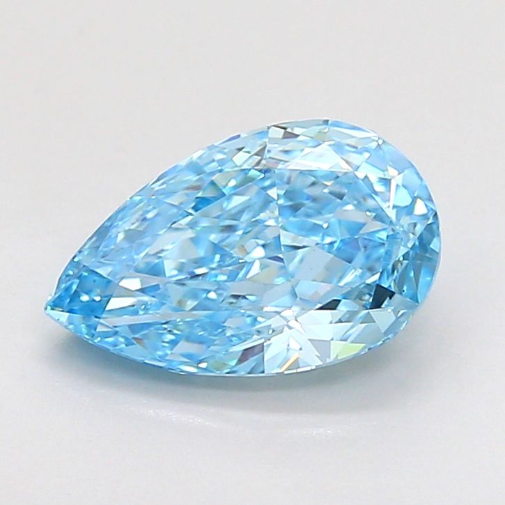 1.53 CT Fancy Vivid Blue PEAR