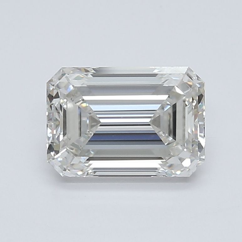 2.12 ct. emerald Lab Grown Diamond front image