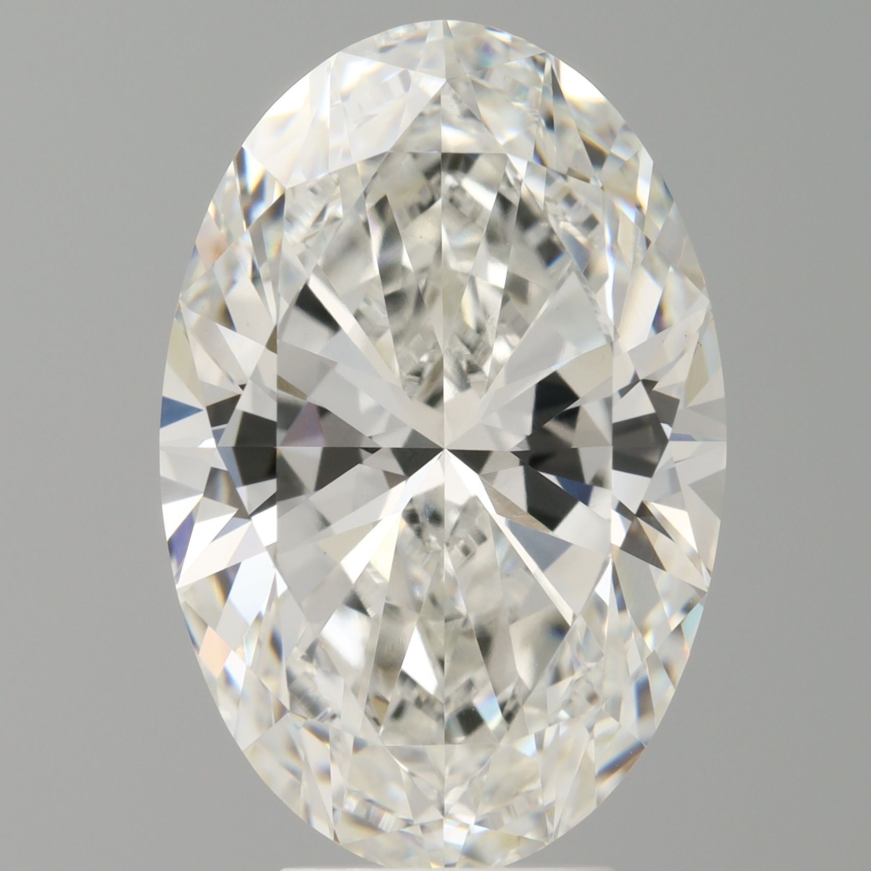 6.03 ct. oval Lab Grown Diamond front image
