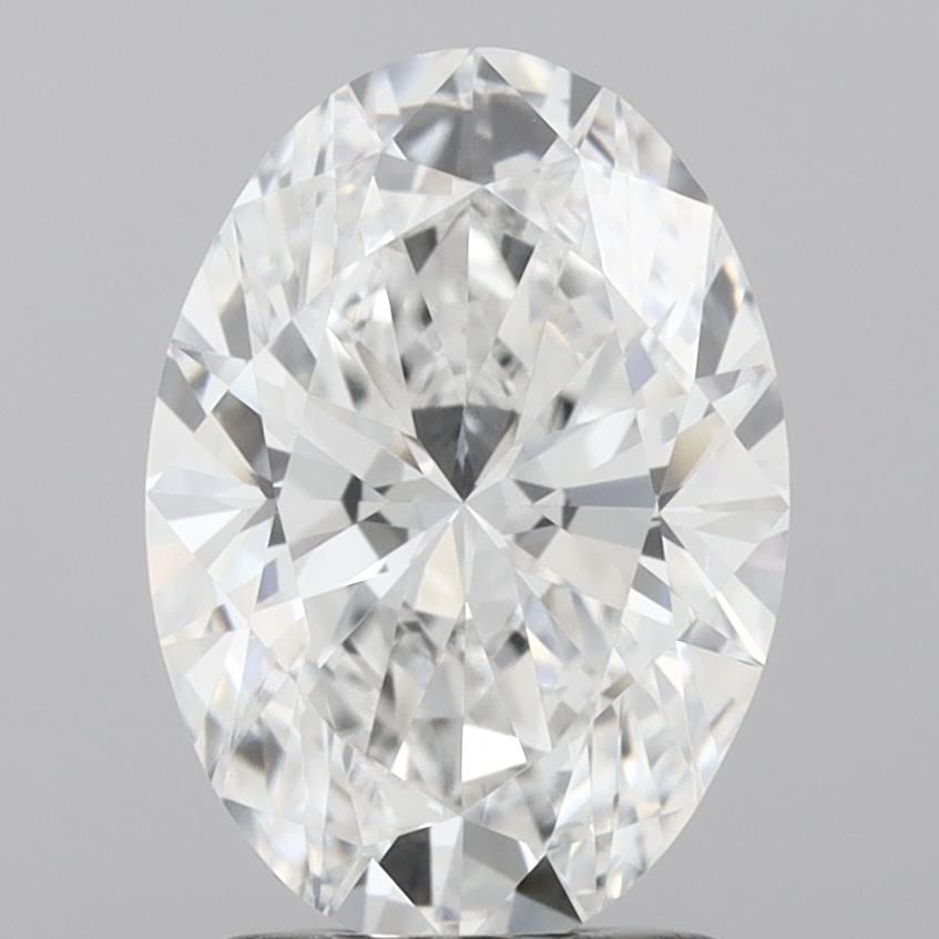 2.04 ct. oval Lab Grown Diamond front image