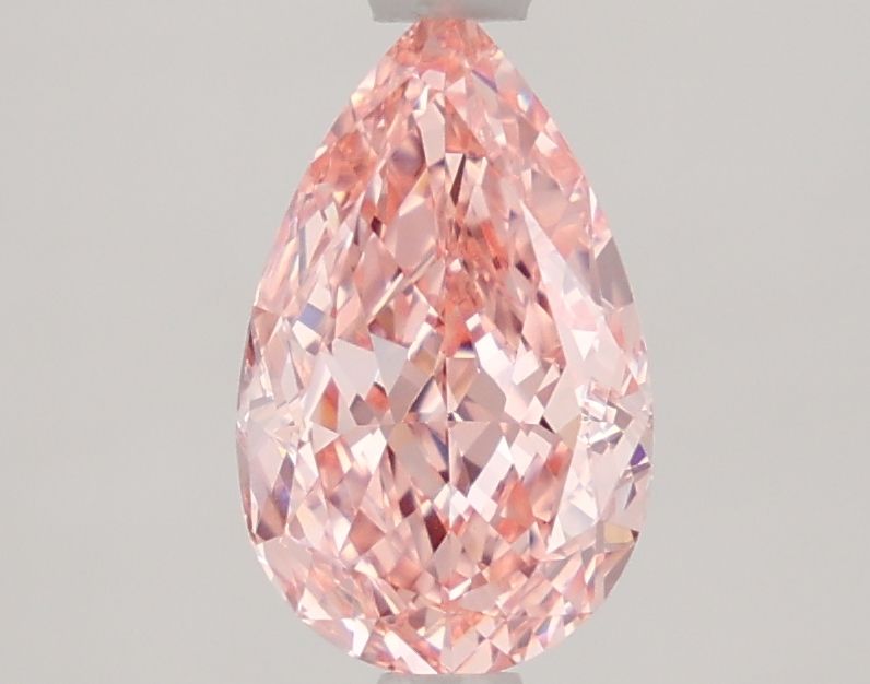 1.7 CT Fancy Vivid Pink PEAR
