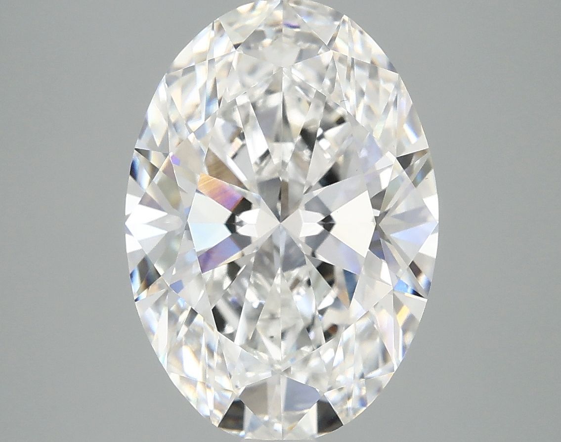 4.10 ct. oval Lab Grown Diamond front image