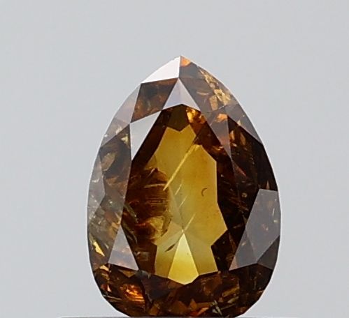 Diament 0.61 ct Fancy Greenish Brown/I1