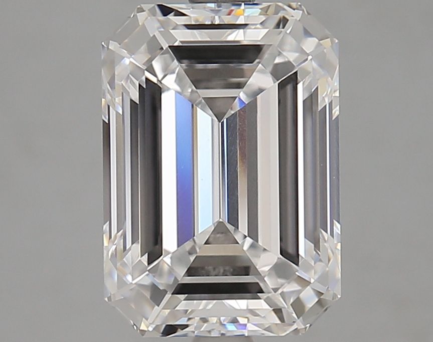 Diamant Émeraude 5.06 ct - Couleur E - Pureté VVS1
