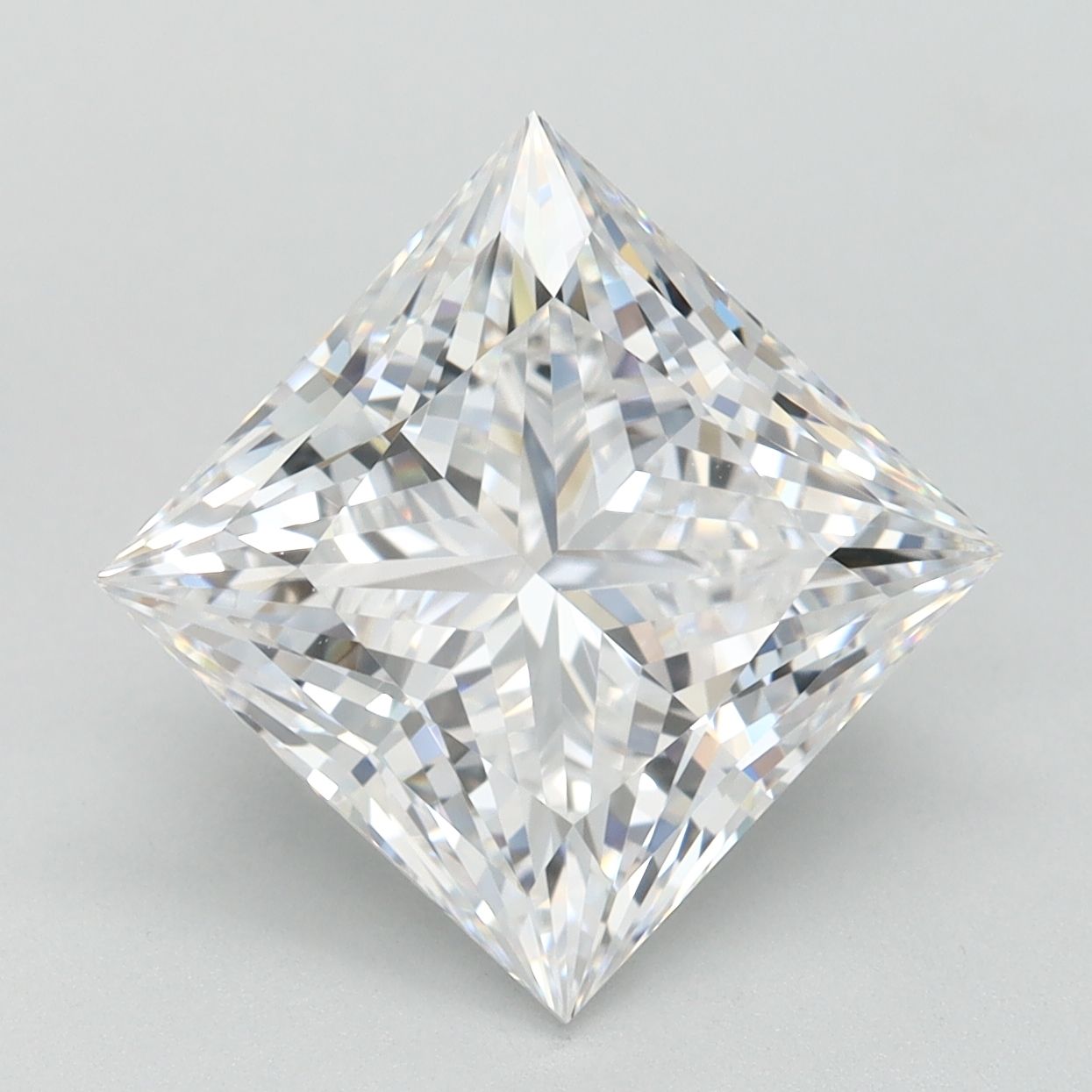 4.04 ct. princess Lab Grown Diamond front image