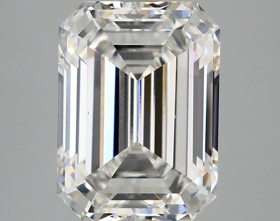 4.05 ct. emerald Lab Grown Diamond front image