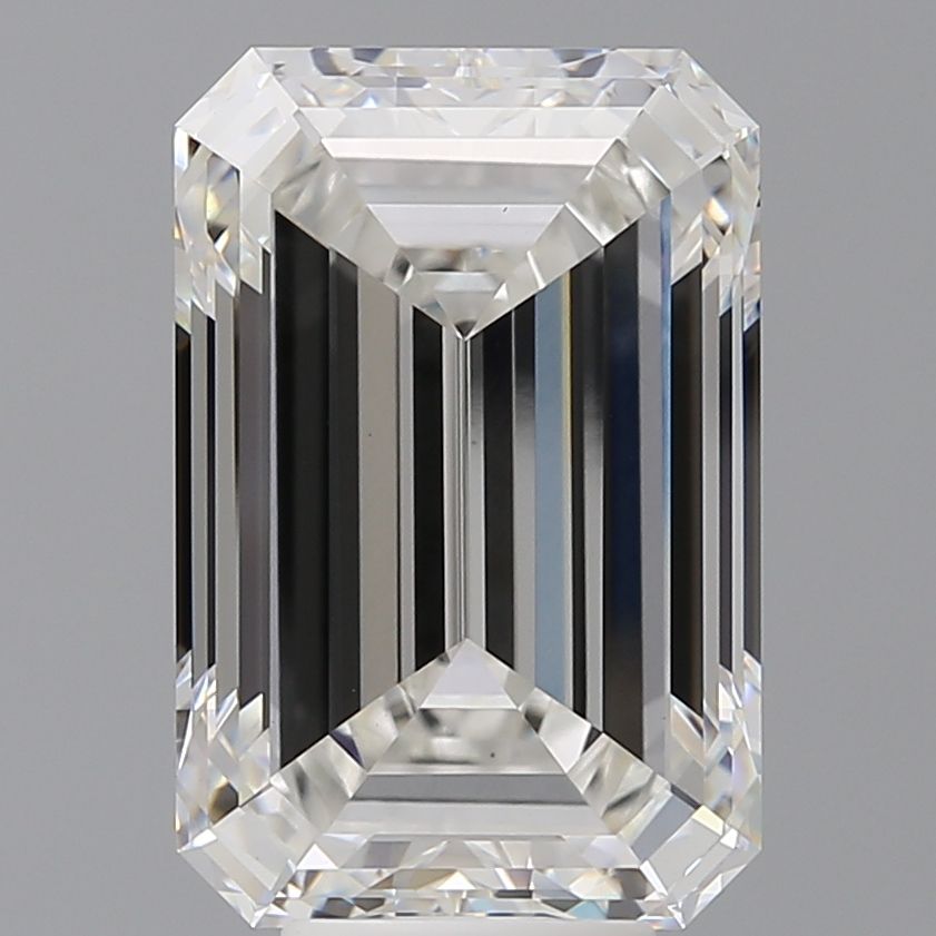 8.03 ct. emerald Lab Grown Diamond front image