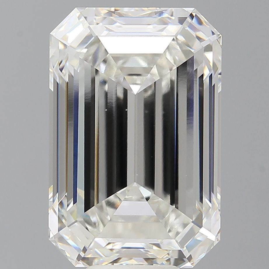 11.51 ct. emerald Lab Grown Diamond front image