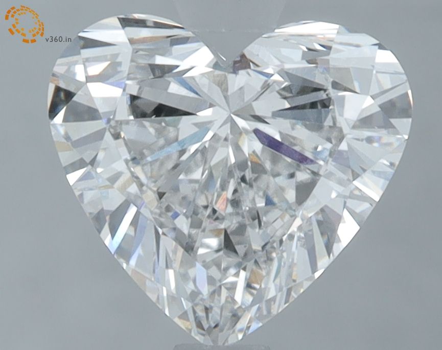 1.39 ct. heart Lab Grown Diamond front image
