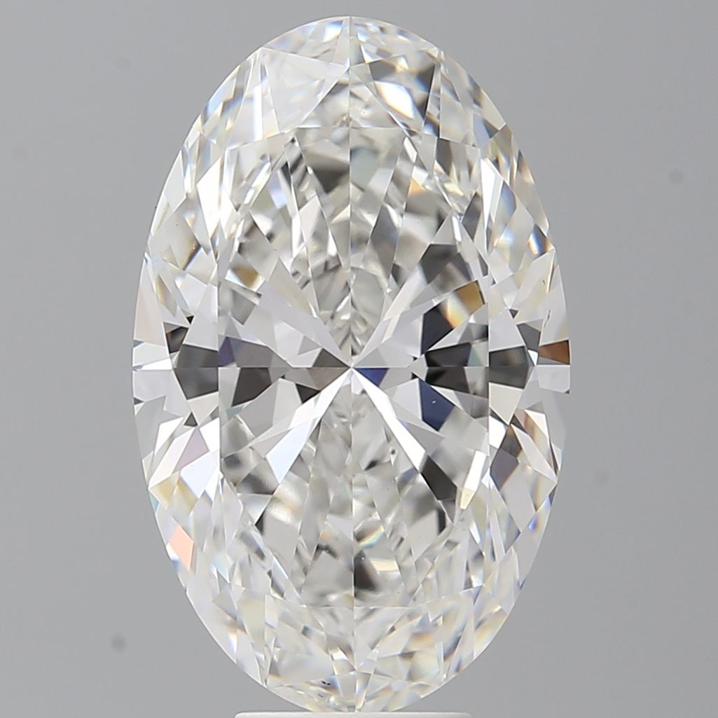 8.07 ct. oval Lab Grown Diamond front image