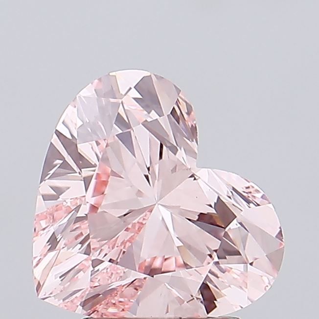 2.97 ct. heart Lab Grown Diamond front image