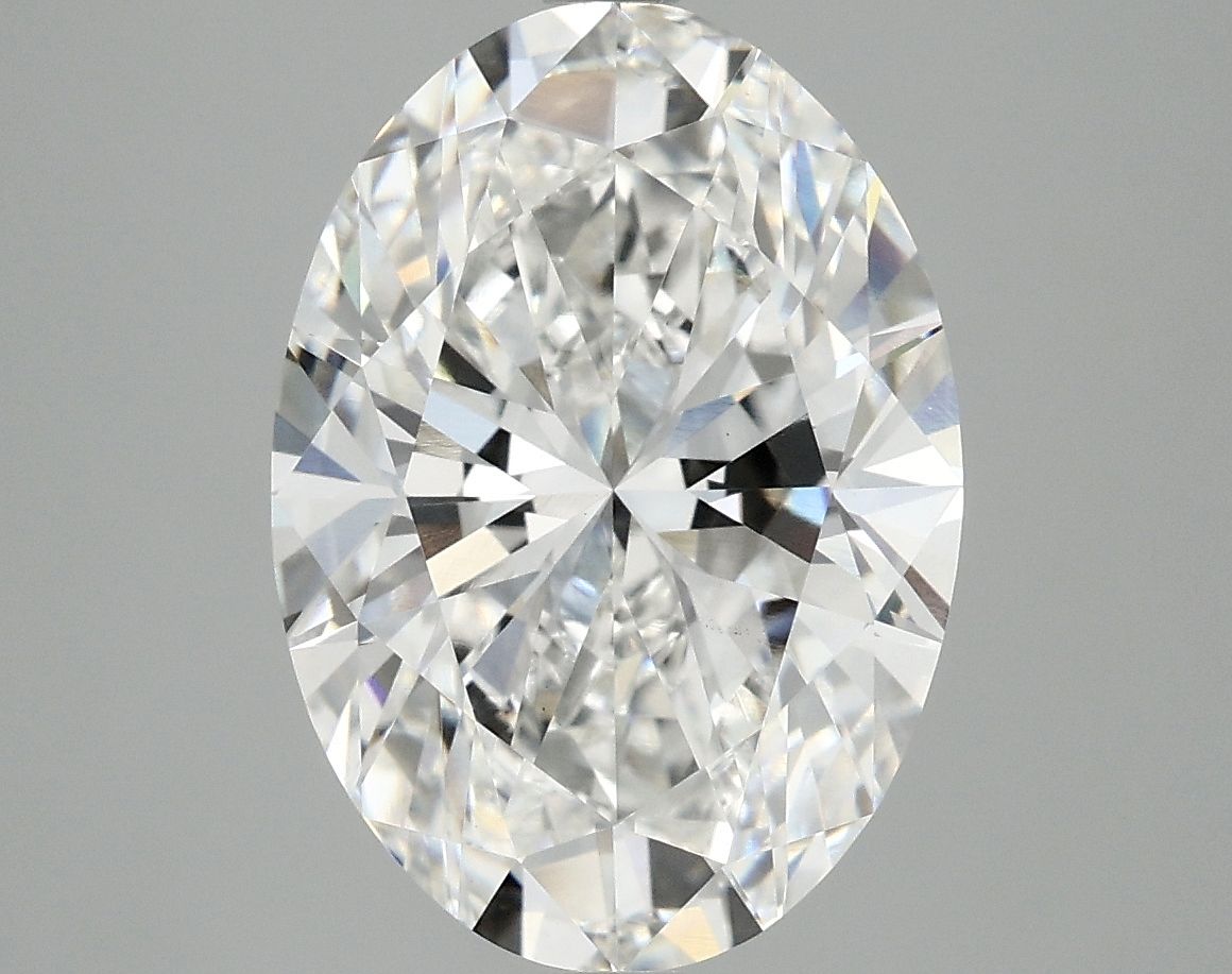5.04 ct. oval Lab Grown Diamond front image