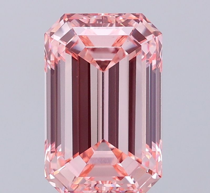 3.87 ct. emerald Lab Grown Diamond front image