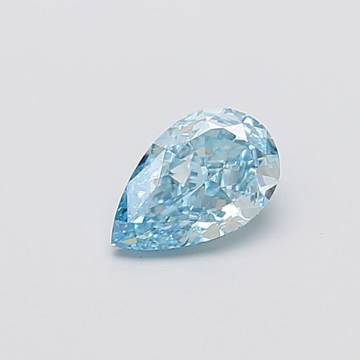 1.01 CT Fancy Vivid Blue PEAR