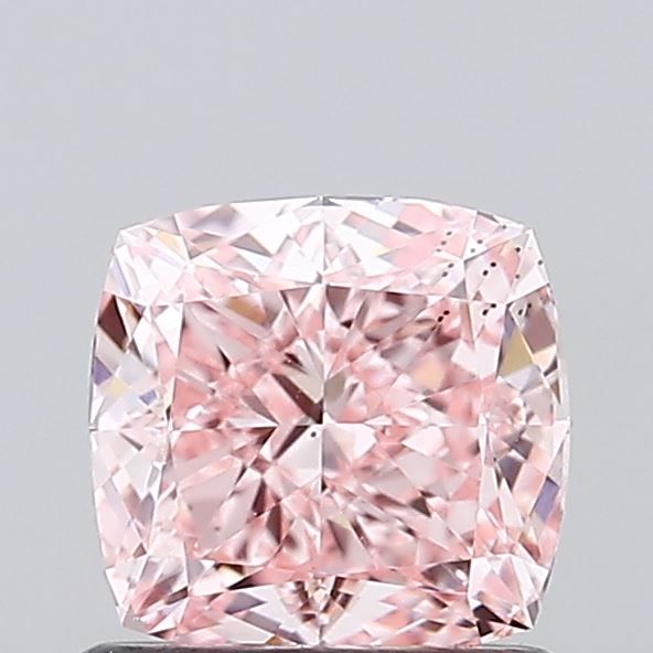 1.01 CT Fancy Intense Pink CUSHION MODIFIED