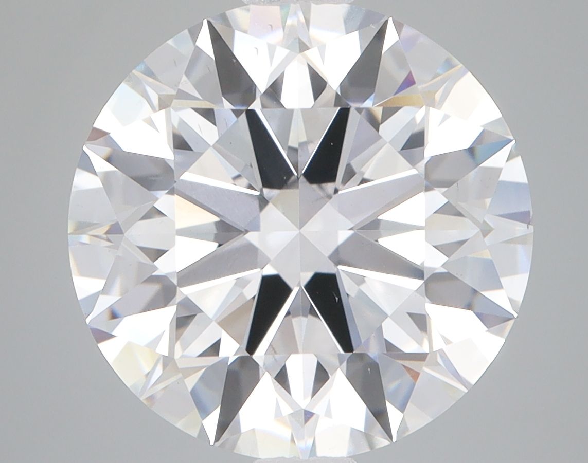 Diamant Rond 7.14 ct - Couleur E - Pureté VS2
