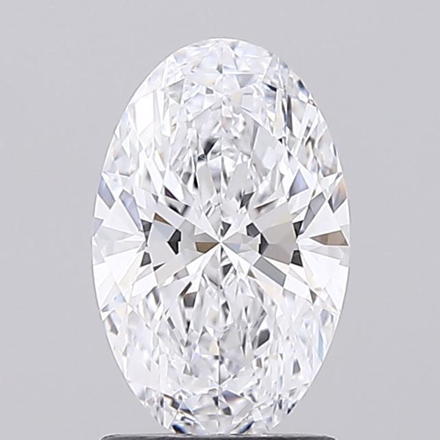 1.38 ct. oval Lab Grown Diamond front image